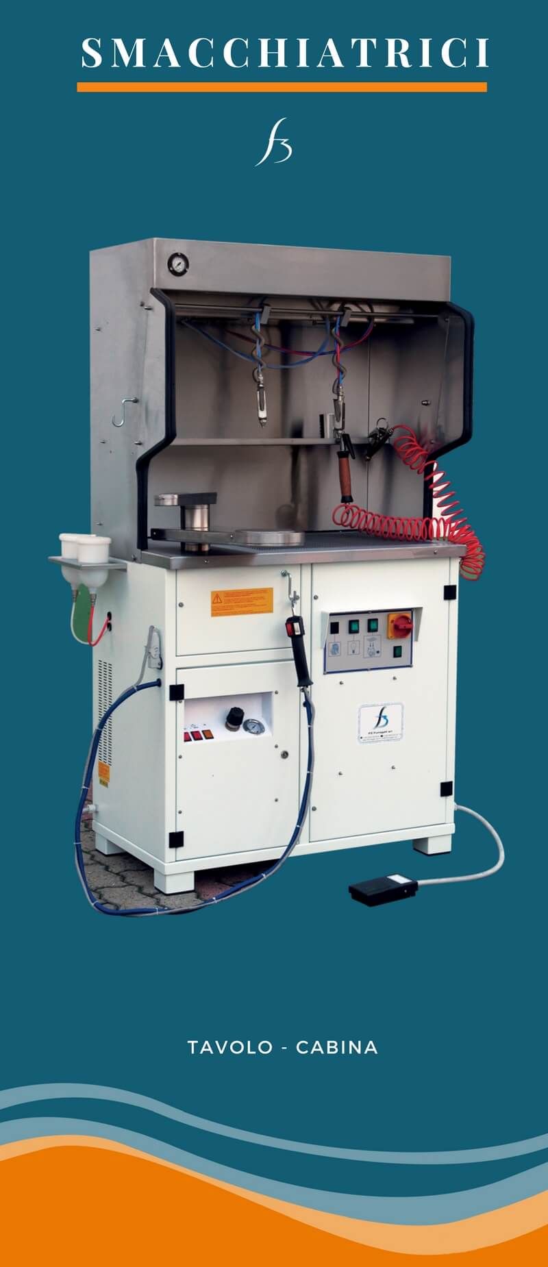 Cabina di smacchiatua F3 Fumagalli