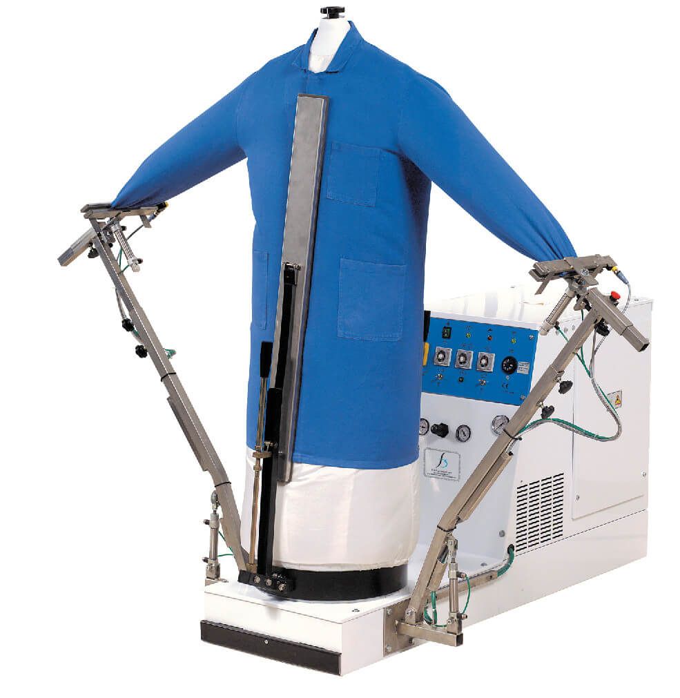 Manichino stiro giacche o cappotti serie "Iris" di F3 Fumagalli, pneumatico